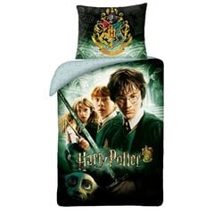 Harry Potter gultas veļas komplekts Lumos, 140x200, 2 daļu цена и информация | Детское постельное бельё | 220.lv