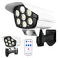 Kameras manekens ar LED krēslas kustības sensoru un saules paneli cena un informācija | Griestu lampas-ventilatori | 220.lv