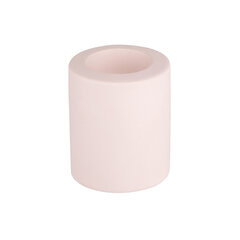 Керамический подсвечник 6,5X6,5X8 см, розовый цена и информация | Подсвечники, свечи | 220.lv