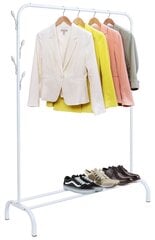 Вешалка для одежды "Лофт" Феликс белая цена и информация | Вешалки для одежды | 220.lv