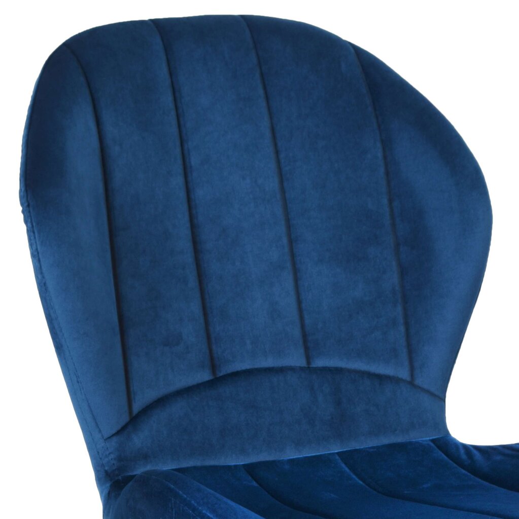 Velby Velvet krēsls, zils цена и информация | Virtuves un ēdamistabas krēsli | 220.lv