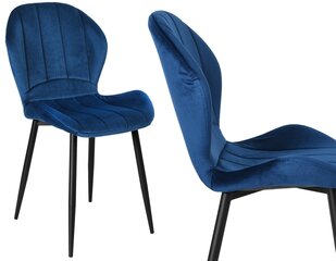 Velby Velvet krēsls, zils цена и информация | Стулья для кухни и столовой | 220.lv
