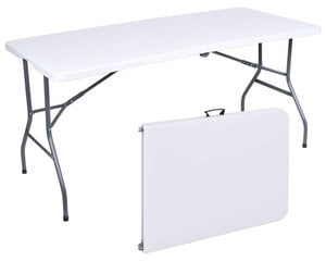 RICO galds salokāms koferī - 152 cm цена и информация | Столы для сада | 220.lv
