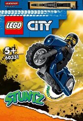 Туристический трюковый мотоцикл 60331 LEGO® City Stunt цена и информация | Kонструкторы | 220.lv