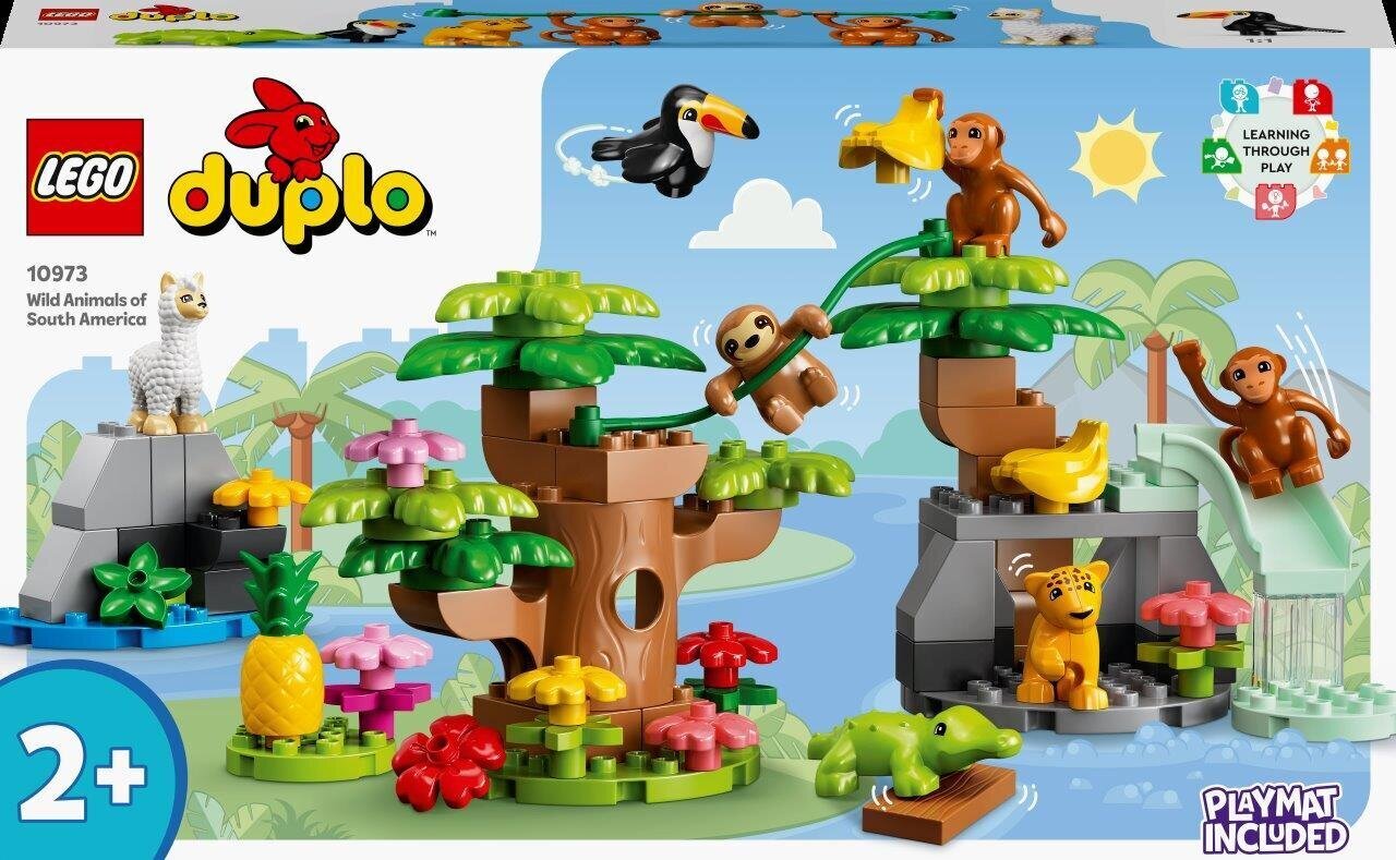 10973 LEGO® DUPLO® Дикие животные Южной Америки цена | 220.lv