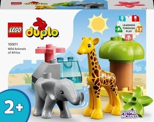 Дикие африканские животные 10971 LEGO® DUPLO® Town цена и информация | Конструкторы | 220.lv