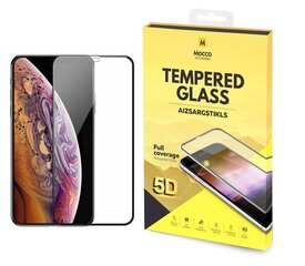 Mocco Full Glue 5D Signature Edition Tempered Glass Защитное стекло для Apple iPhone 12 Pro Max Черное цена и информация | Защитные пленки для телефонов | 220.lv