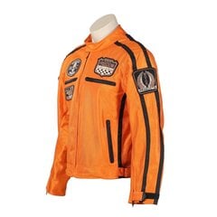 Vasaras motociklnieka jaka BOS 6488 Oranža cena un informācija | Moto jakas | 220.lv