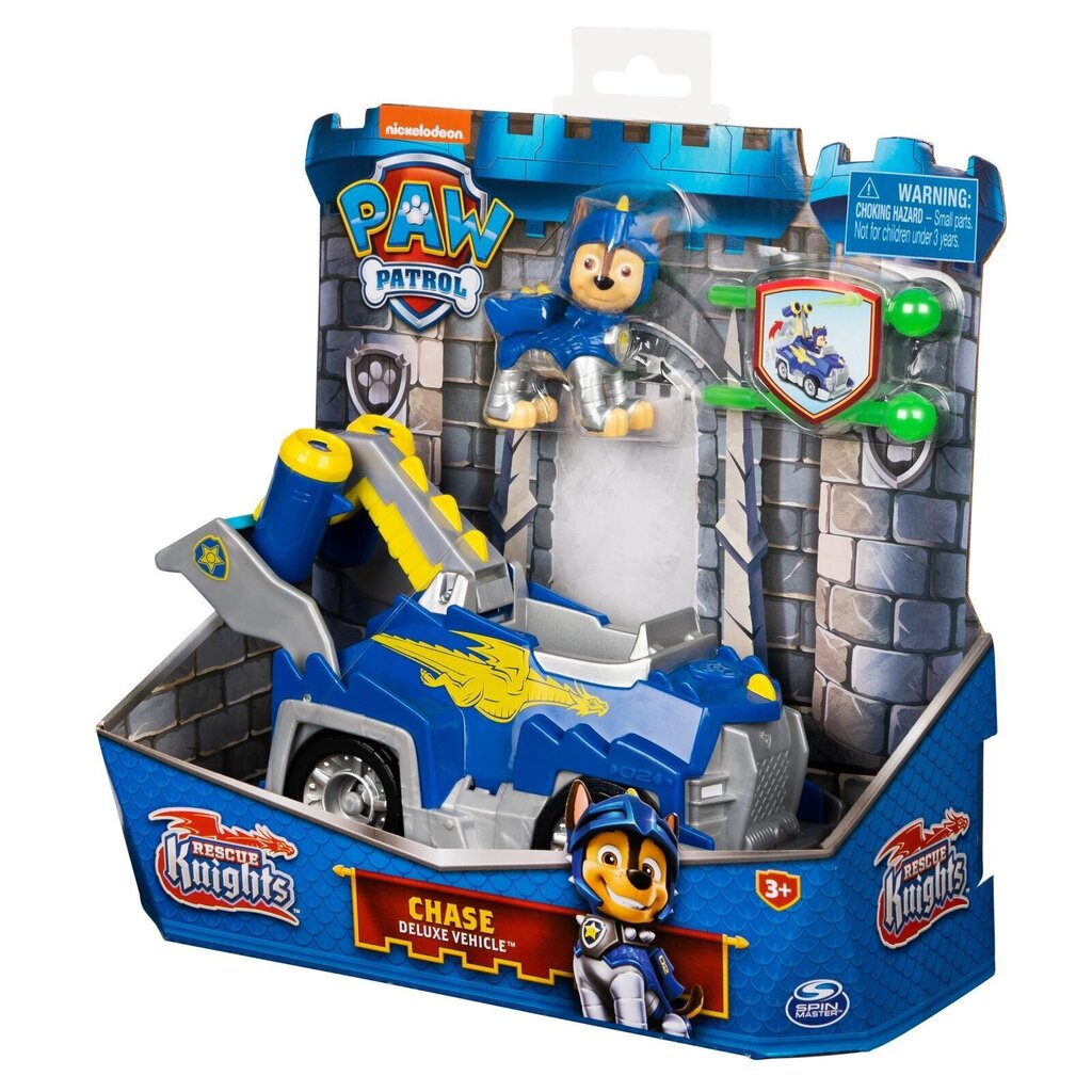 Transportlīdzeklis Rescue Knights, Ķepu Patruļa (Paw Patrol), 6062181/6064446 cena un informācija | Rotaļlietas zēniem | 220.lv