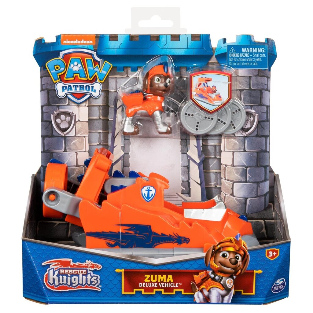 Transportlīdzeklis Rescue Knights, Ķepu Patruļa (Paw Patrol), 6062181/6064446 cena un informācija | Rotaļlietas zēniem | 220.lv