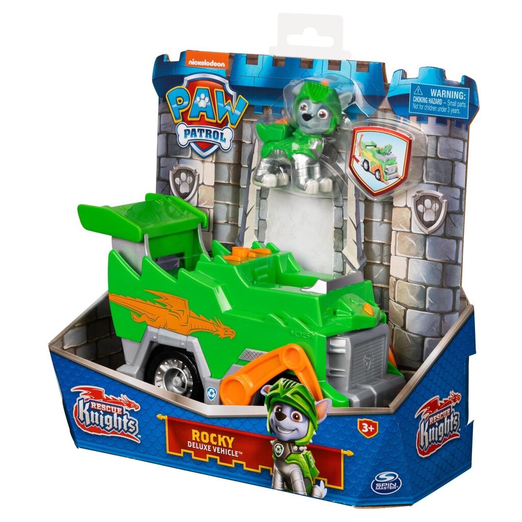 Transportlīdzeklis Rescue Knights, Ķepu Patruļa (Paw Patrol), 6062181/6064446 cena un informācija | Rotaļlietas zēniem | 220.lv