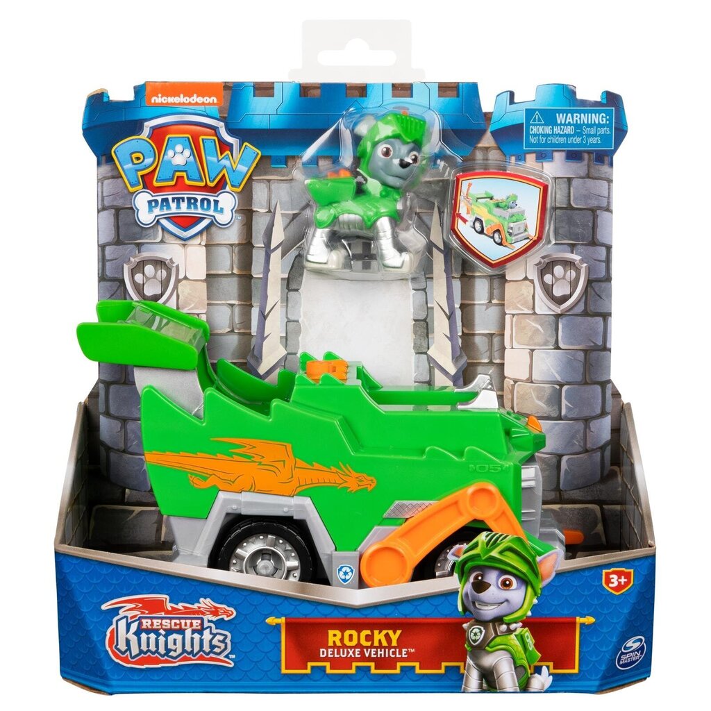 Transportlīdzeklis Rescue Knights, Ķepu Patruļa (Paw Patrol), 6062181/6064446 cena un informācija | Rotaļlietas zēniem | 220.lv