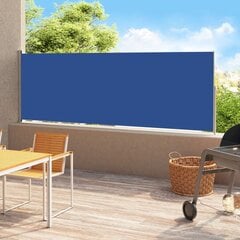 vidaXL izvelkama sānu markīze, zila, 220x500 cm цена и информация | Зонты, маркизы, стойки | 220.lv