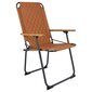 Bo-Camp saliekams kempinga krēsls Jefferson, brūns cena un informācija |  Tūrisma mēbeles | 220.lv