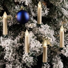 HI LED svecītes ar RC, bezvadu, 20 gab. cena un informācija | Ziemassvētku dekorācijas | 220.lv
