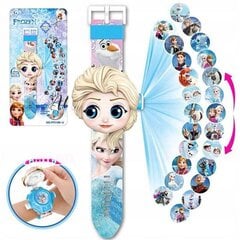 Digitālais pulkstenis Disney Frozen Elza ar projektoru цена и информация | Развивающие игрушки | 220.lv