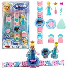 Digitāls rotējošs pulkstenis Disney Frozen Elza цена и информация | Развивающие игрушки | 220.lv