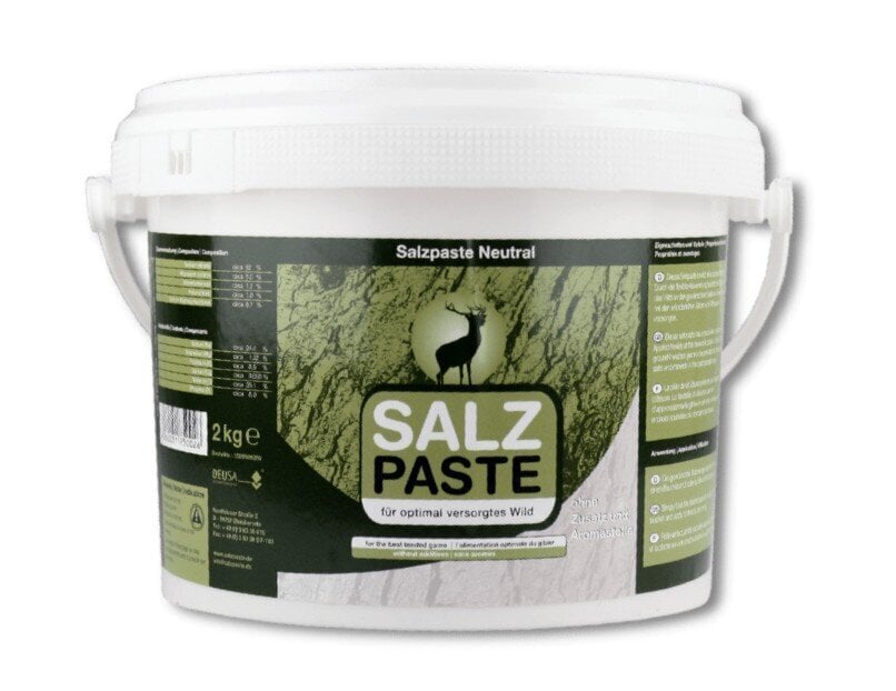 Sāls smērēšanai Eurohunt Salz Paste 2 kg neitrāls aromāts cena un informācija | Medību piederumi | 220.lv