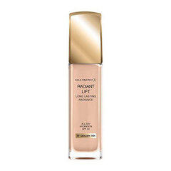 Šķidrā grima bāze Radiant Lift Max Factor: Krāsa - 077-golden tan cena un informācija | Grima bāzes, tonālie krēmi, pūderi | 220.lv