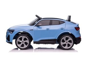 Одноместный электромобиль Audi E-Tron QLS-6688, синий цена и информация | Электромобили для детей | 220.lv