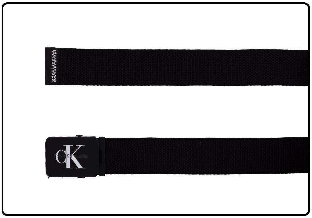 Vīriešu siksna Calvin Klein 4 cm MONOGRAM CANVAS BELT K50K504466 001 23907 цена и информация | Vīriešu jostas | 220.lv