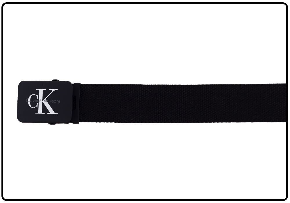 Vīriešu siksna Calvin Klein 4 cm MONOGRAM CANVAS BELT K50K504466 001 23907 цена и информация | Vīriešu jostas | 220.lv