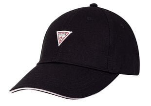 Vīriešu cepure ar nagu GUESS TRIANGLE LOGO CAP BLACK M1YZ57WBN60 JBLK 35643 cena un informācija | Vīriešu cepures, šalles, cimdi | 220.lv