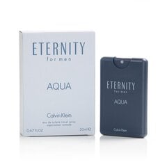 Туалетная вода Calvin Klein Eternity Aqua For Men edt 20 мл цена и информация | Мужские духи | 220.lv