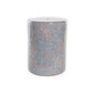 Mazs galdiņš DKD Home Decor Porcelāns Zils Oranžs Ziedi (33.5 x 33.5 x 43 cm) cena un informācija | Žurnālgaldiņi | 220.lv