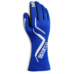 Мужские водительские перчатки Sparco LAND, синие, размер 9, S3727759 цена и информация | Перчатки для йоги, гимнастики, серый цвет | 220.lv