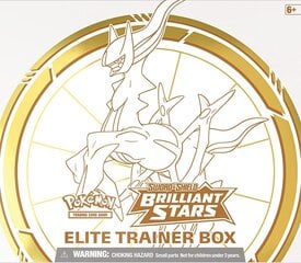 Spēle Pokemon TCG - Sword and Shield 9 Brilliant Stars Elite Trainer Box цена и информация | Настольные игры, головоломки | 220.lv