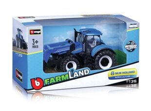 Сельскохозяйственный трактор с фронтальным погрузчиком Bbburago 10 см, 18-31630 цена и информация | Игрушки для мальчиков | 220.lv