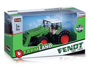Lauksaimniecības traktors ar frontālo iekrāvēju Bbburago 10 cm, 18-31630 цена и информация | Игрушки для мальчиков | 220.lv