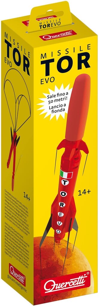 Raķete Quercetti Tor Evo Red, 3126 Li cena un informācija | Attīstošās rotaļlietas | 220.lv