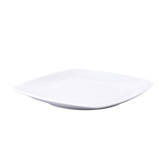 MARIAPAULA MODERNA deserta šķīvis, kvadrātveida, 18 cm, balts цена и информация | Посуда, тарелки, обеденные сервизы | 220.lv