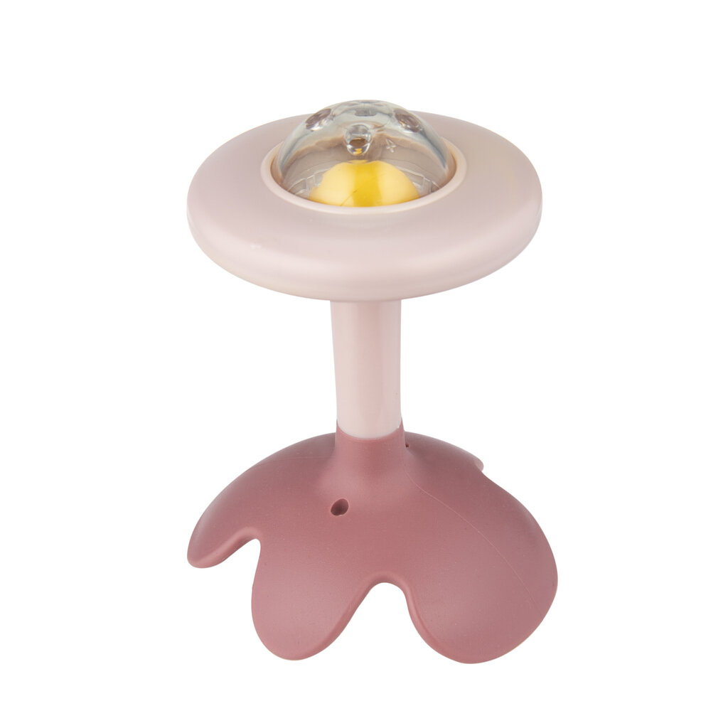 Graužamā mantiņa-grabulītis Canpol Babies, pink, 56/610 cena un informācija | Rotaļlietas zīdaiņiem | 220.lv