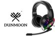 Dunmoon DM19060, black cena un informācija | Austiņas | 220.lv