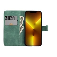 Samsung Galaxy A52 5G / A52 / A52s 5G maciņš, Tender Book, zaļš цена и информация | Чехлы для телефонов | 220.lv