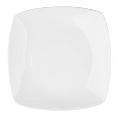 Квадратная тарелка Mariapaula Moderna 25см белая цена и информация | Детали интерьера | 220.lv