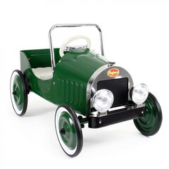 Ретро-автомобиль с педалями зеленый 3-6 лет цена и информация | Игрушки для мальчиков | 220.lv