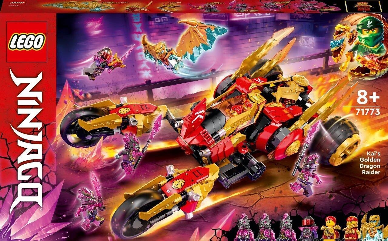 71773 LEGO® NINJAGO Багги Кая Золотой дракон цена | 220.lv