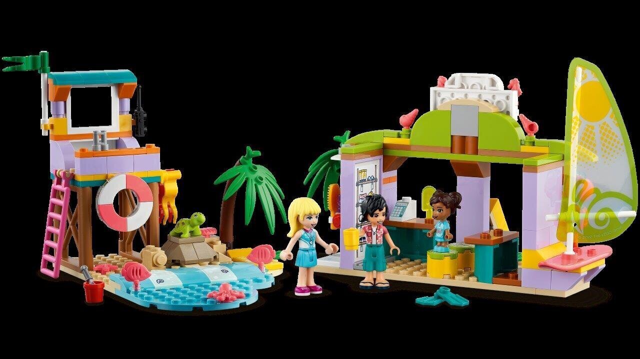 41710 LEGO® Friends Развлечения на пляже для серферов цена | 220.lv