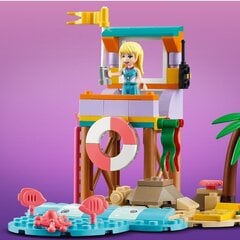 41710 LEGO® Friends Sērfotāju izklaides pludmalē cena un informācija | Konstruktori | 220.lv