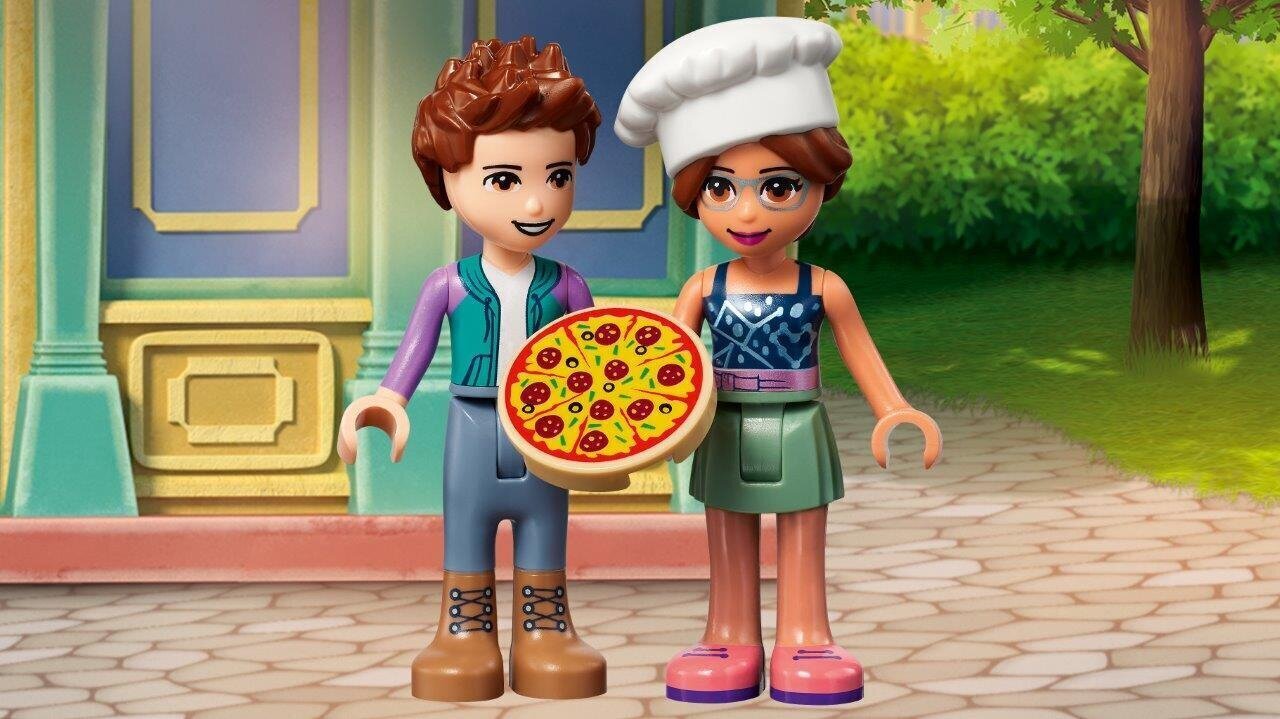 41705 LEGO® Friends Hārtleikas pilsētas picērija cena un informācija | Konstruktori | 220.lv