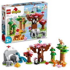 10974 LEGO® DUPLO Āzijas savvaļas dzīvnieki cena un informācija | Konstruktori | 220.lv