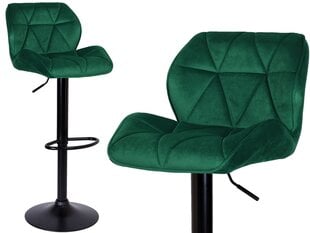 Барный стул GRAPPO VELVET, темно-зеленый цена и информация | Стулья для кухни и столовой | 220.lv