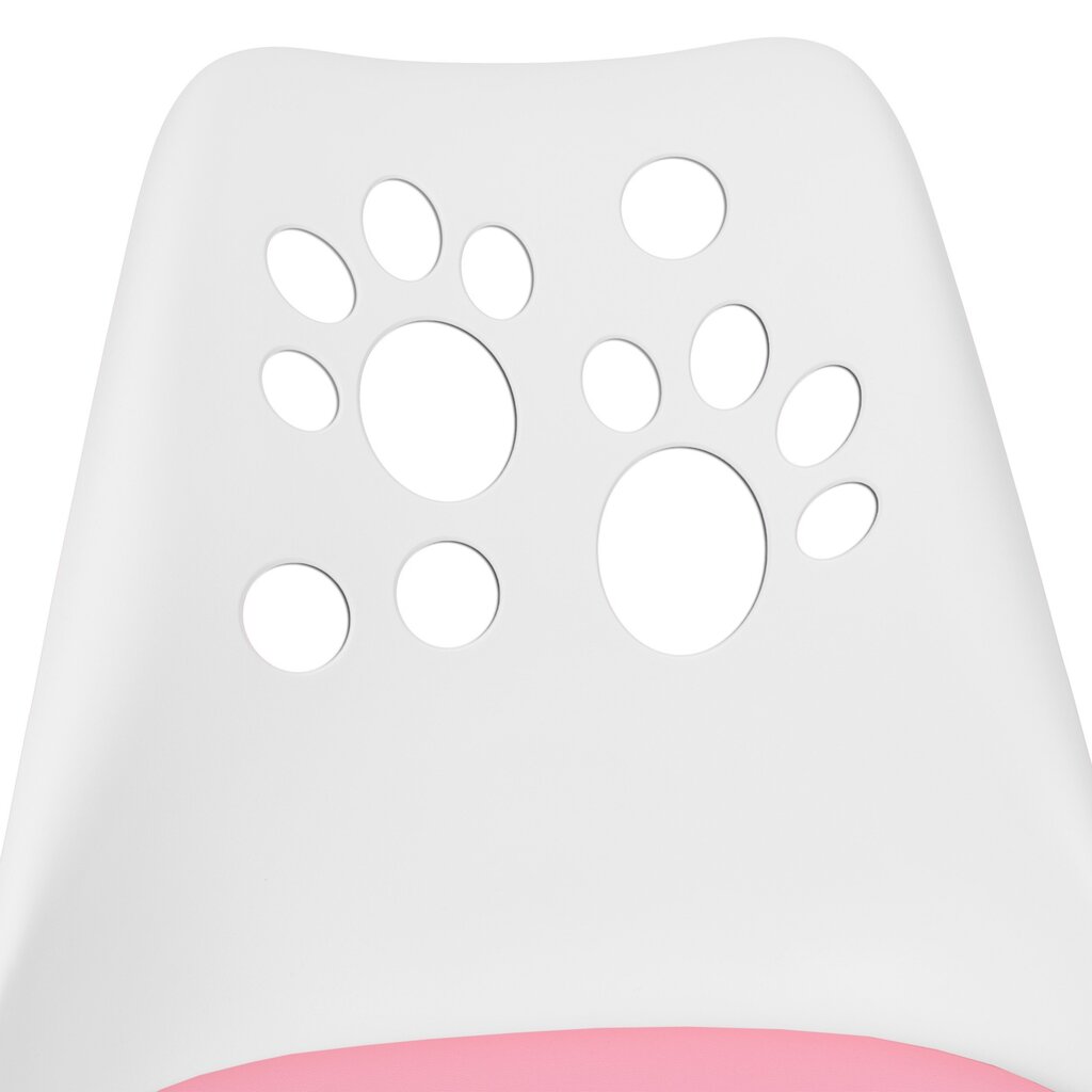 Grover grozāmais krēsls - balts, rozā цена и информация | Biroja krēsli | 220.lv