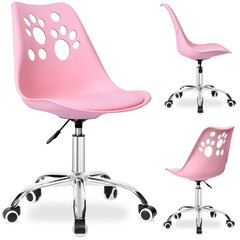 Grover grozāmais krēsls - rozā цена и информация | Офисные кресла | 220.lv