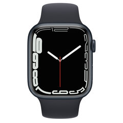 Apple Watch Series 7 Midnight Aluminum (Lietots A) cena un informācija | Viedpulksteņi (smartwatch) | 220.lv