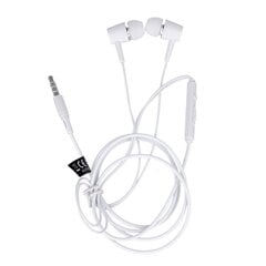 Setty wired earphones white цена и информация | Наушники | 220.lv